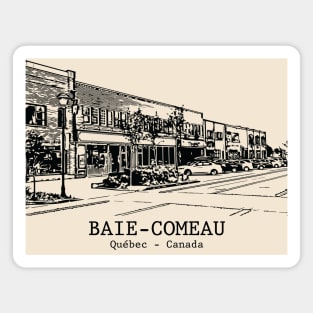 Baie-Comeau - Québec Magnet